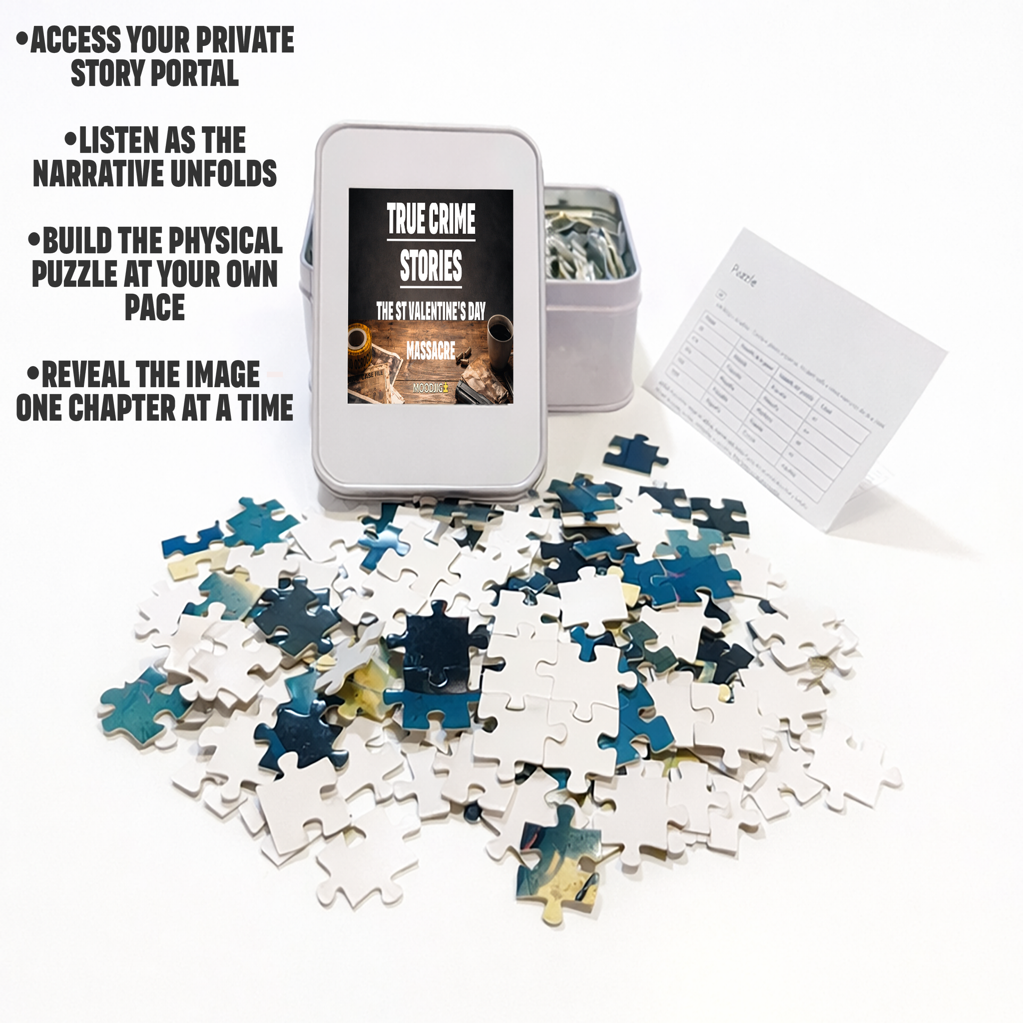 The St Valentine's Day Massacre—  Physical Puzzle with a Narrative Companion (UK/EU)